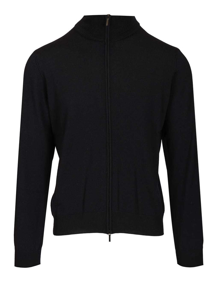 Al Duca D'Aosta Zip-Up Cardigan Knitwear - Blu | 24cc091162adc15d5f0a65656fce739ebbe19a68