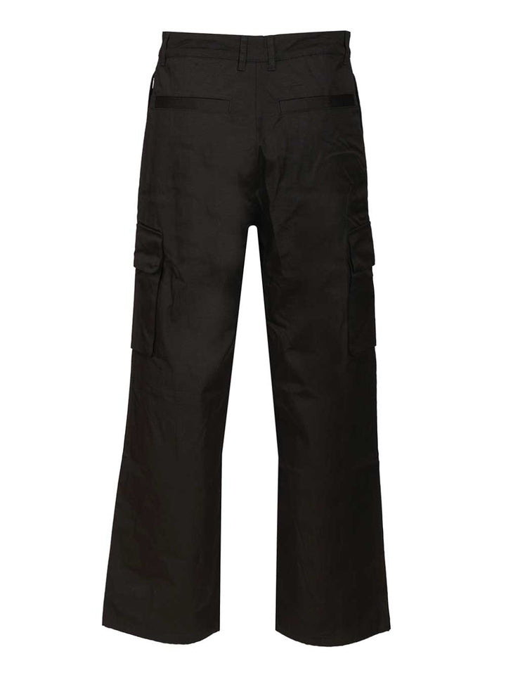 Arte Waxed Ripstop Trousers - Nero | ac2c7bd35e0b7351547e4cfdd275ec9e43f99a52