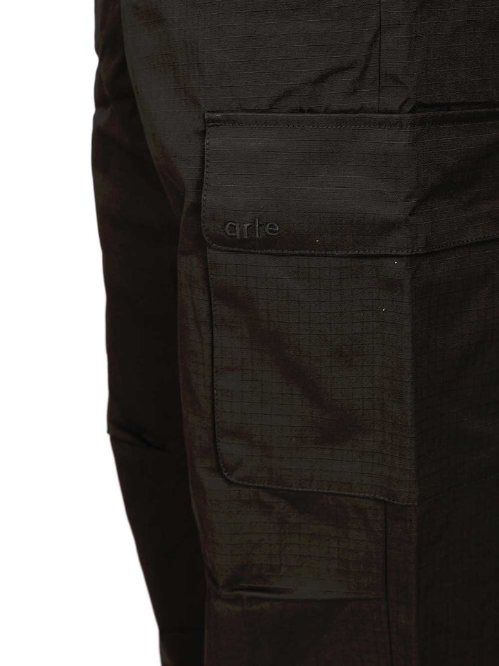 Arte Waxed Ripstop Trousers - Nero | 565c7cca3dd59615f49d0c3ef7800c5b07da7927