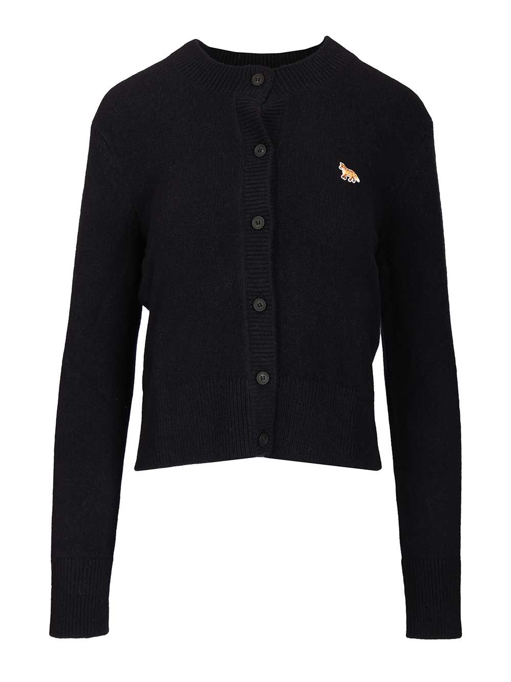 Maison KitsunÉ Baby Fox Knitwear - Blu | a0757453042c5f0414c25307b522e598a151f018