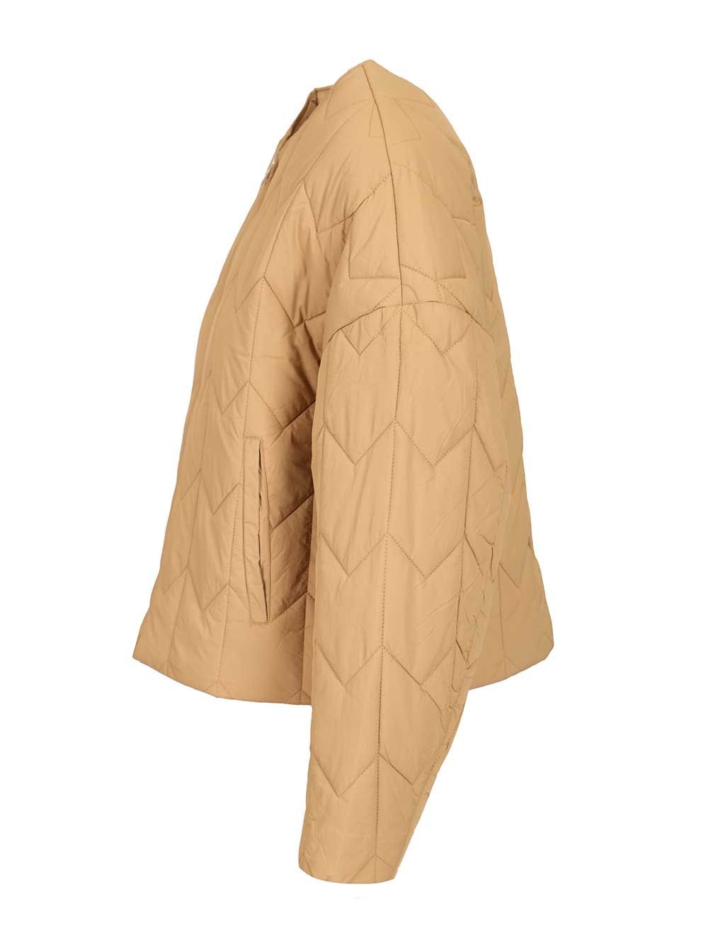 Maison KitsunÉ Quilted Jacket Knitwear - Marrone | d242007a9ac472b783c10c9cb35be2c55edd5464