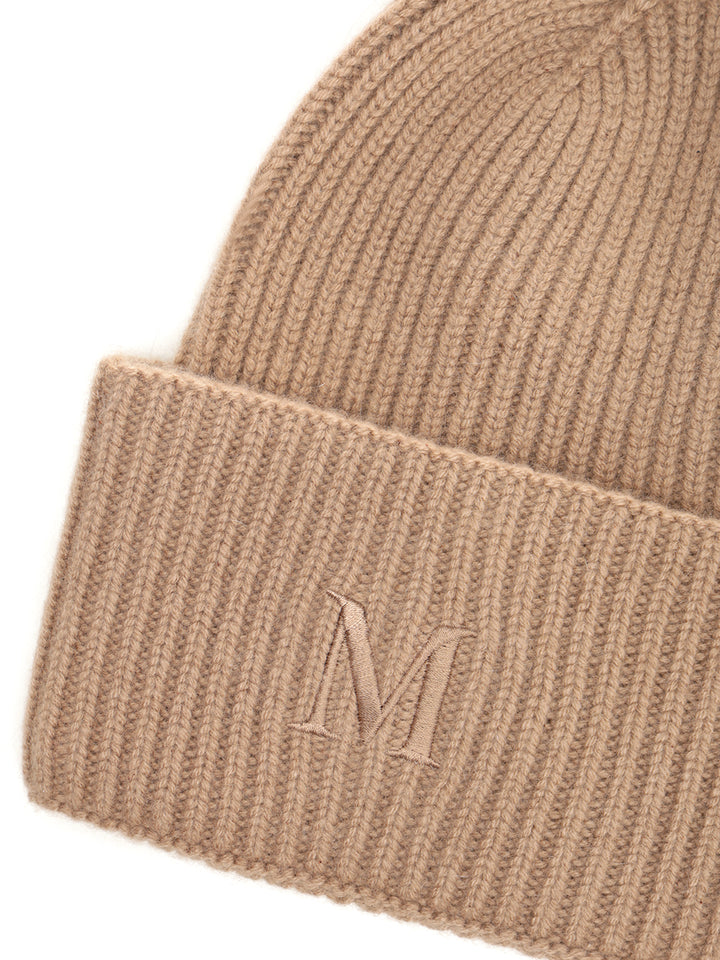 Max Mara Cashmere Hat Cappelli - Beige | 6c697d881e49a030f8a311a8aa69138120d9014a