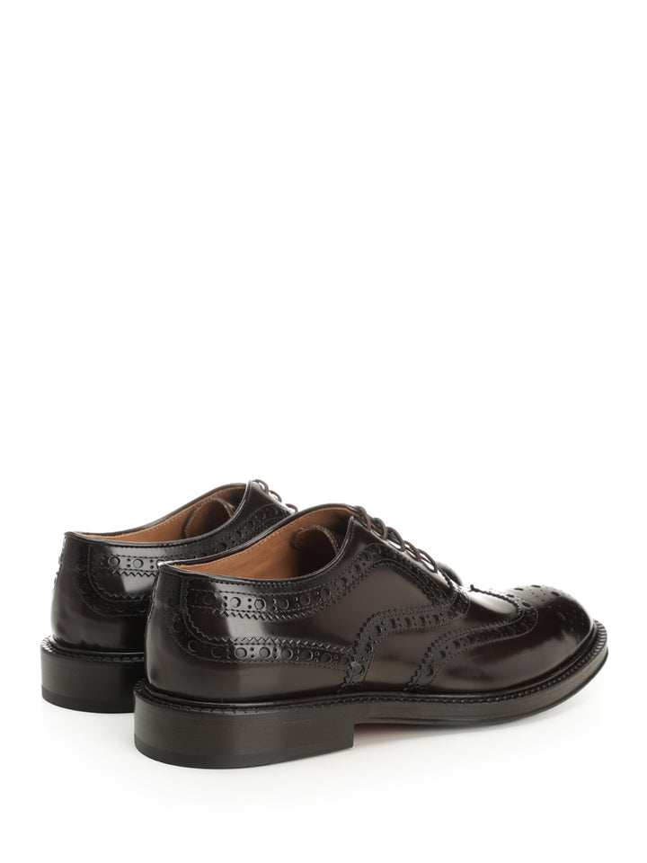 Corvari Duilio Shoe In Brushed Leather Lace-Up Shoes - Marrone | bfa4668a169959ffb14e4b6f8664ce1deeebc0f2