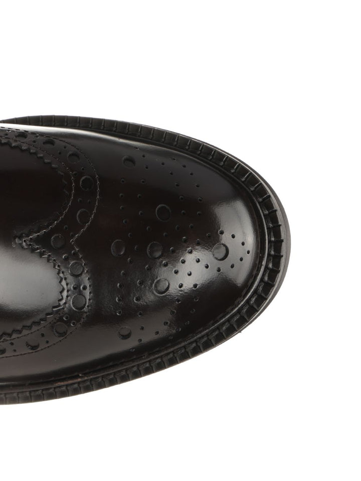 Corvari Duilio Shoe In Brushed Leather Mocassini - Marrone | 09b61c54fb36fadee47afc7810f061466ce34c57