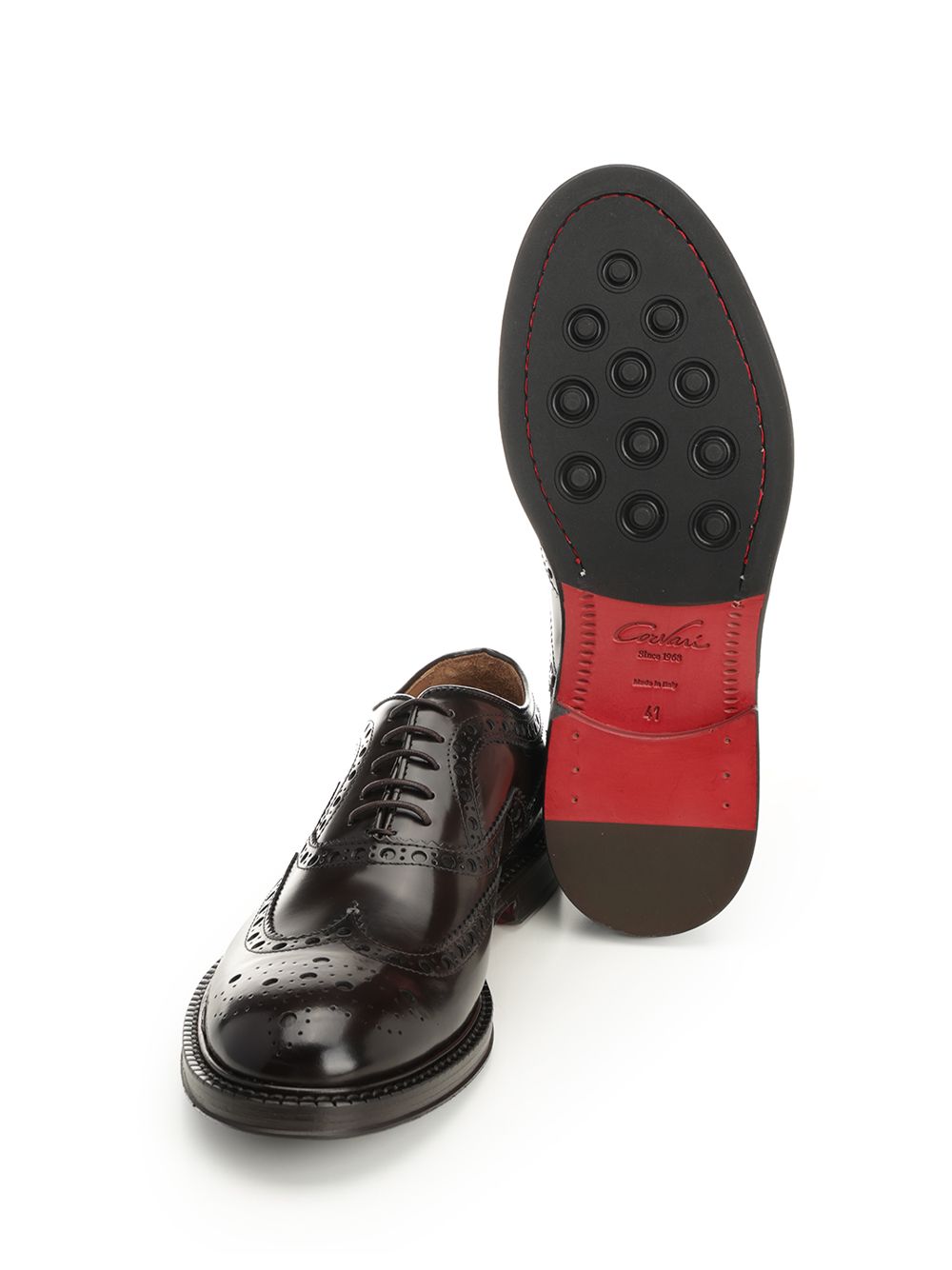 Corvari Duilio Shoe In Brushed Leather Mocassini - Marrone | 4d134a145c4da65b38a83196f1f084e76e93764c