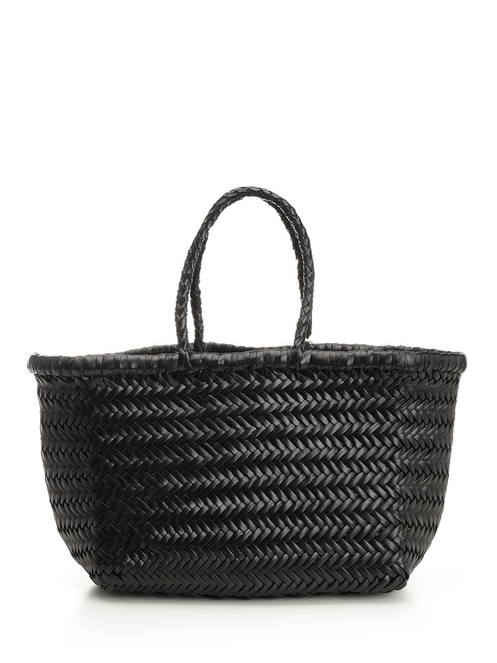 Dragon Diffusion Woven Leather Basket Small Handbags - Nero | 0279da6dfe380c8b453bfdac1fa9a7586354335c