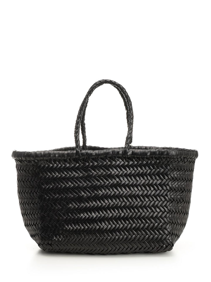 Dragon Diffusion Woven Leather Basket Small Handbags - Nero | 0279da6dfe380c8b453bfdac1fa9a7586354335c
