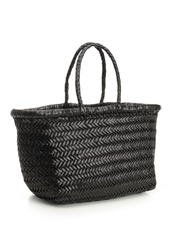 Dragon Diffusion Woven Leather Basket Small Handbags - Nero | 4fb46a06e48685a96e39cf2a937cb3757e5c80f8