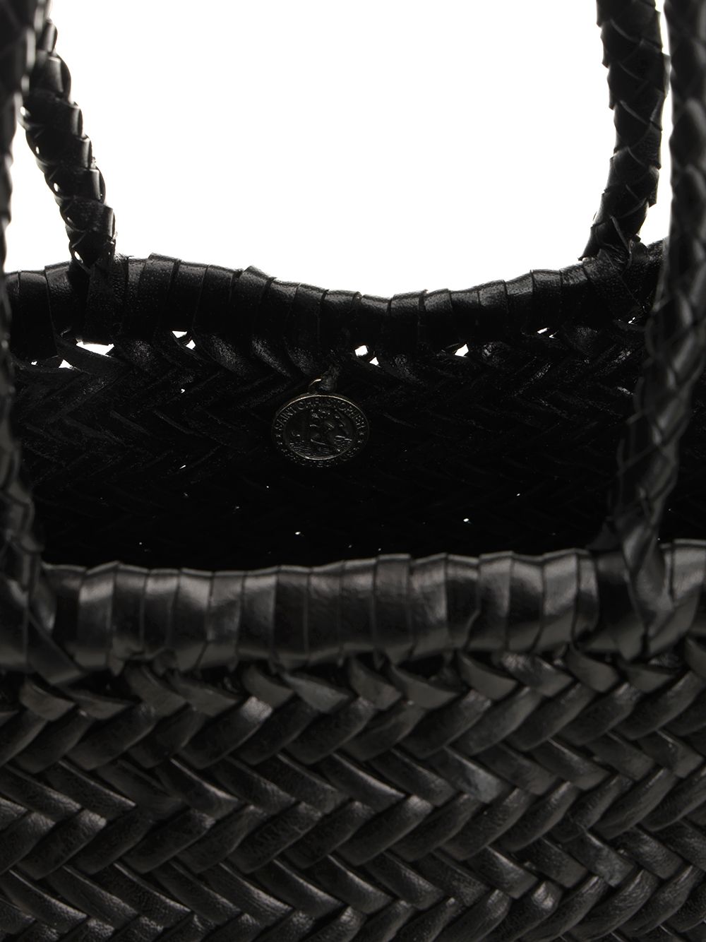 Dragon Diffusion Woven Leather Basket Small Handbags - Nero | bb2225710924bfb5f29be414b12a34d9a15e6b85