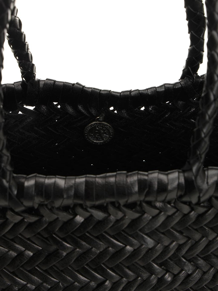 Dragon Diffusion Woven Leather Basket Small Handbags - Nero | bb2225710924bfb5f29be414b12a34d9a15e6b85