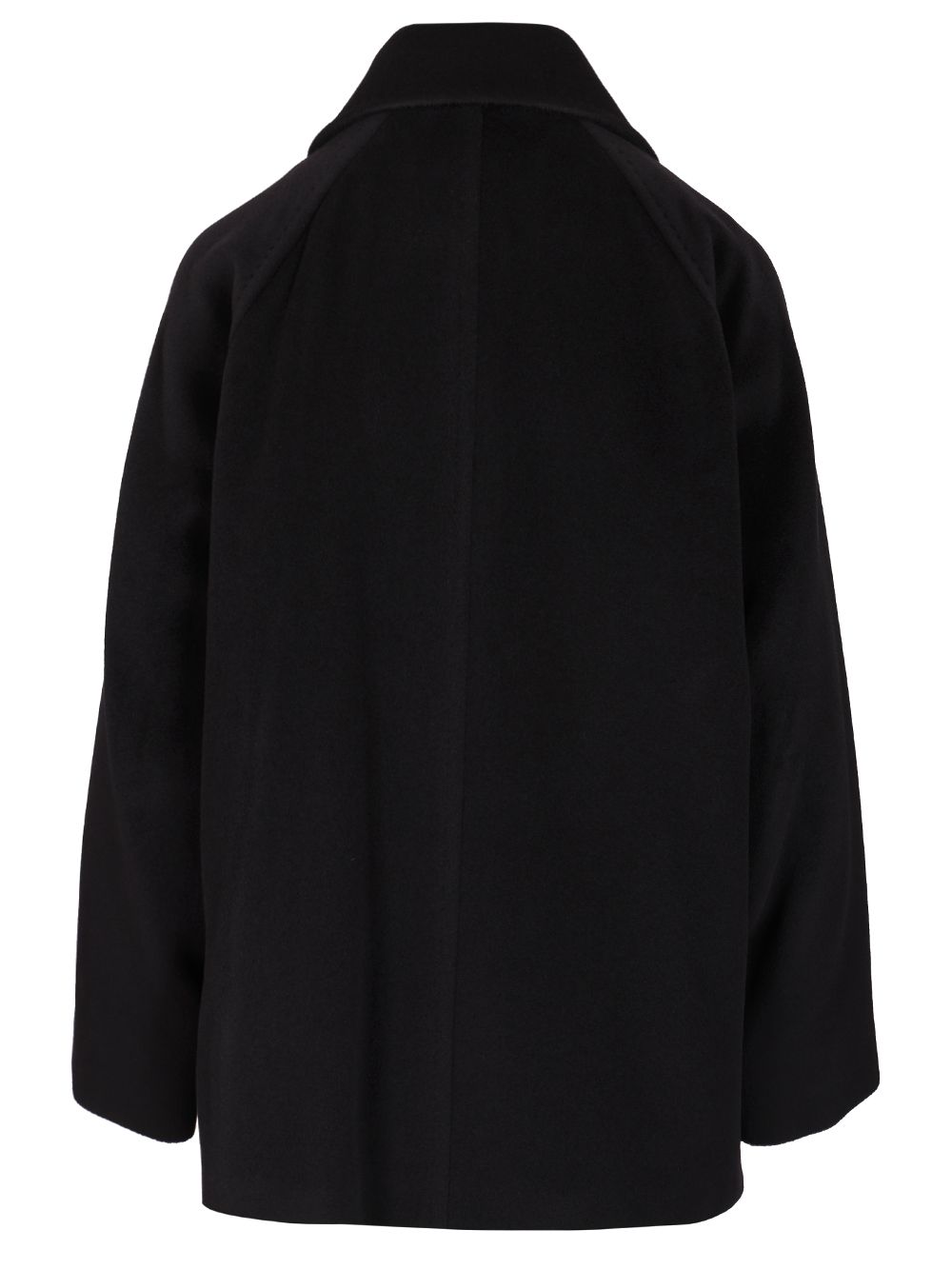 Max Mara Studio Double-Breasted Wool Pea Coat Coats - Blu | f0dff58f0cc7fe0a5848749ba24d9f06eb4d3e05