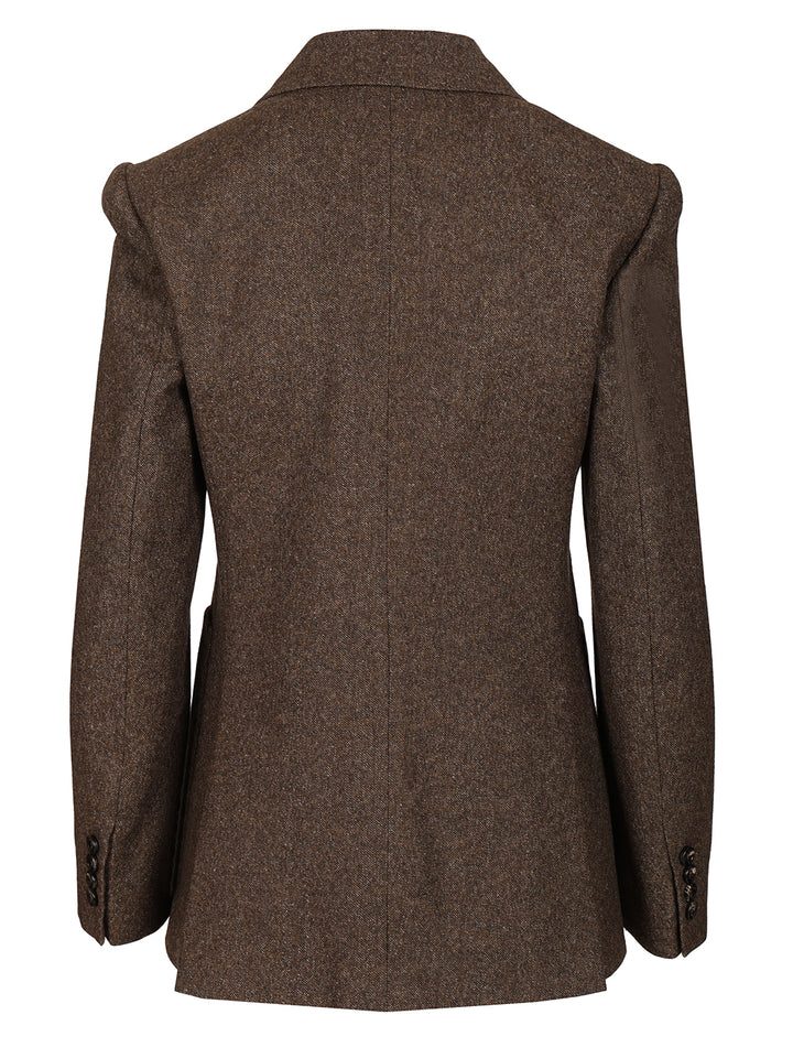 Max Mara Wool Tweed Jacket Giacche - Marrone | be57ad6ccbfd52561a88eaf0a6ba282973507942
