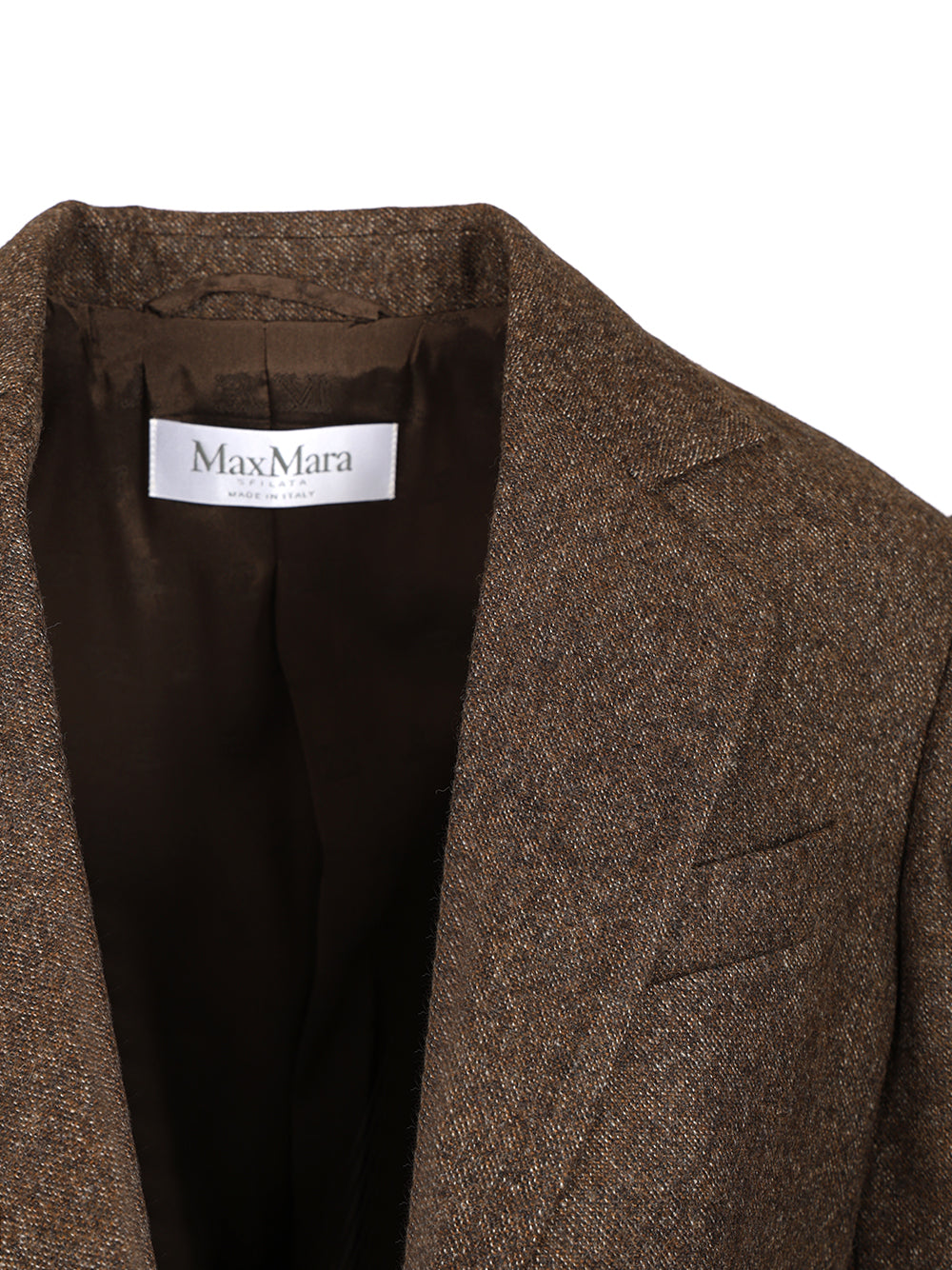 Max Mara Wool Tweed Jacket Giacche - Marrone | d820f7f5bb5db98ecef7aa0b3702c8c776ffb626