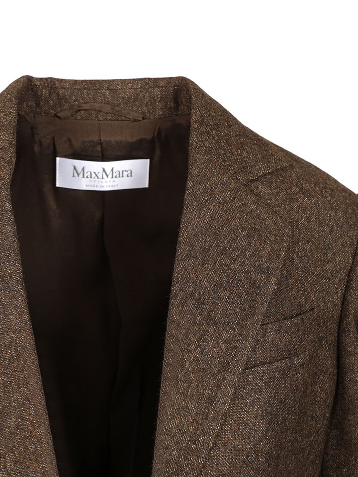 Max Mara Wool Tweed Jacket Giacche - Marrone | 0f7dbf5c40bd4fa788fe5eb0ab36346e77428272