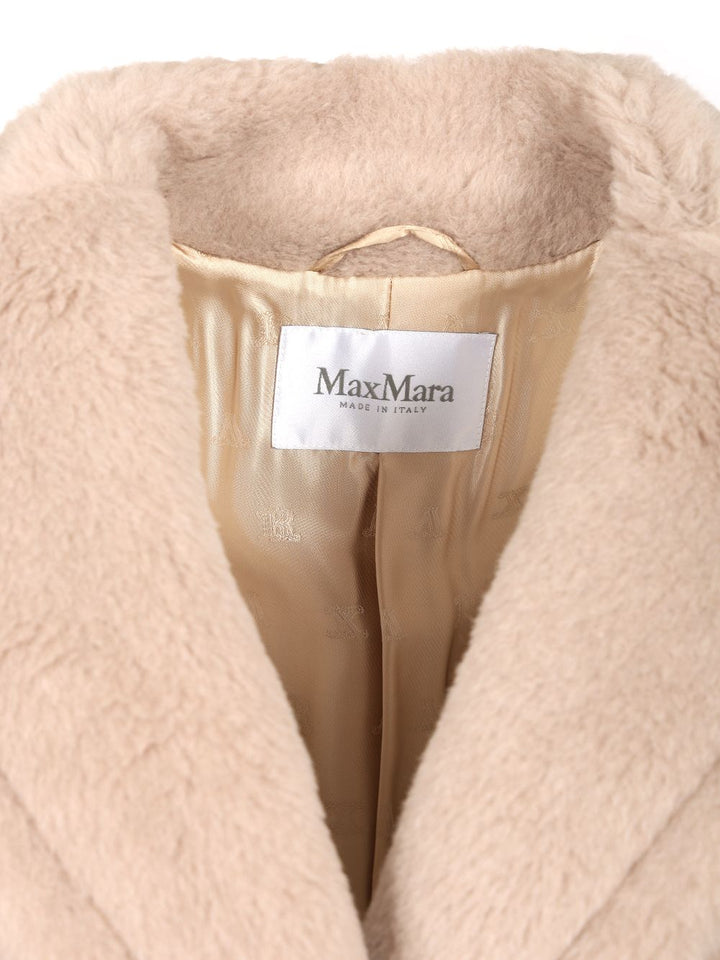 Max Mara Teddy Bear Icon Coats - Beige | afa6767a58ffb7665c193fe3c83c2589989ec884