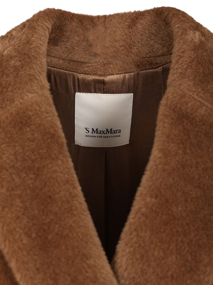 'S Max Mara Wool And Alpaca Midi Coat Coats - Marrone | d926e397e1a0cbad7ca56060678977e05c0b4873