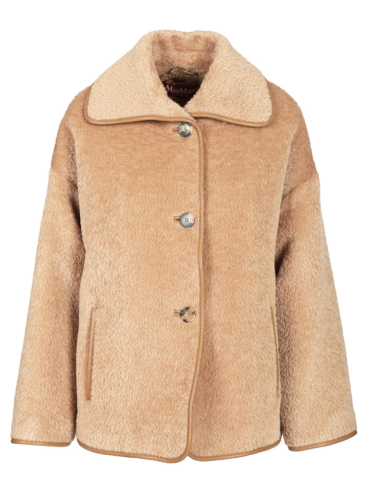 Max Mara Studio Vadet Coats - Beige | 1b4e8ab6b582e060ab0bb0752d49af9d3f7a2f66