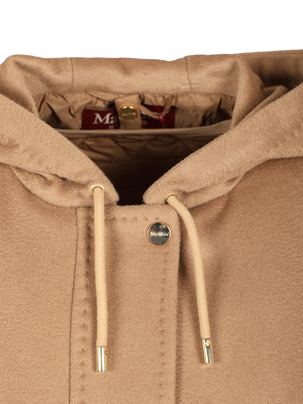 Max Mara Studio Wool Drap Sweatshirt Coats - Beige | 802a1deb019f30730e4aa49e0f0b2b04ca5e716e