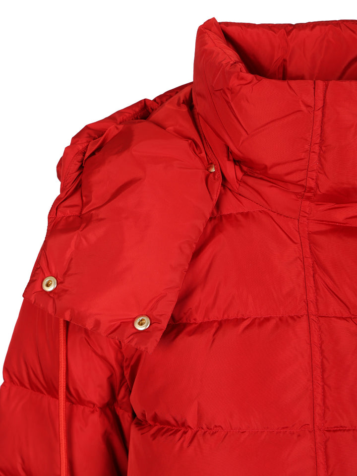 Weekend Max Mara Sax Short Down Jacket Coats - Rosso | 658dc06bc28ea093f21cd617a0945ad5e18e2fda