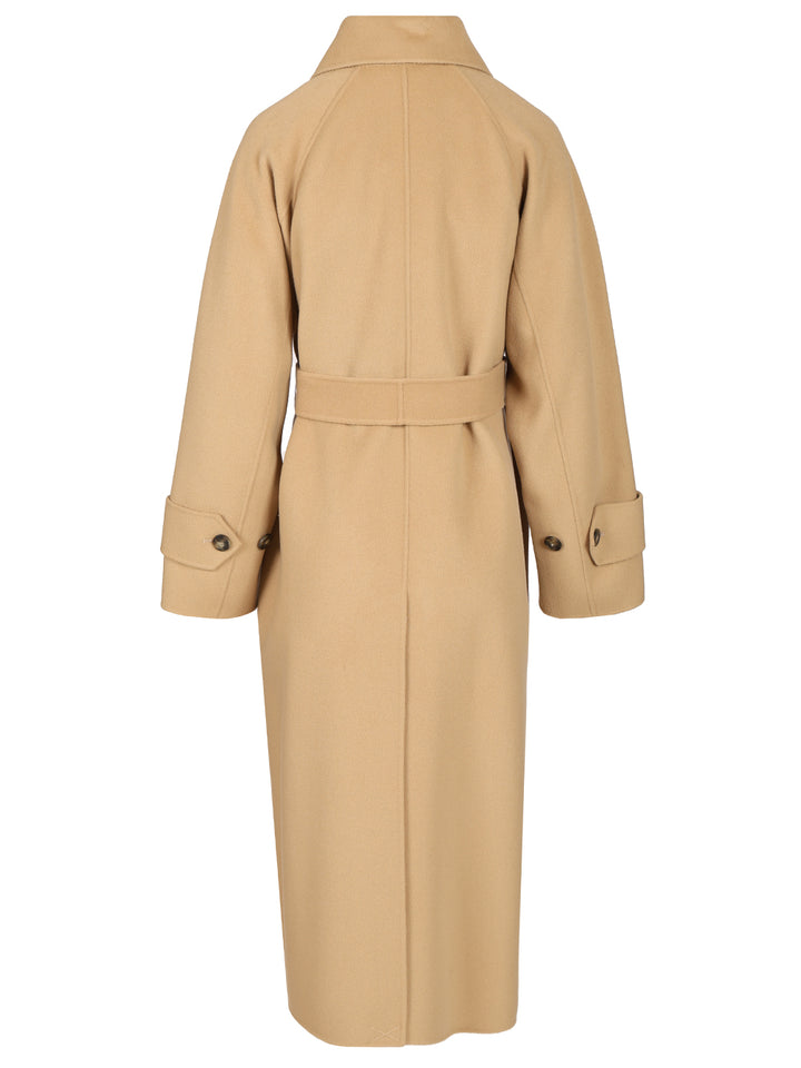 Weekend Max Mara Long Coat Cadine Coats - Marrone | 854fda1b433d5d908af887fda3b8f93394e69719