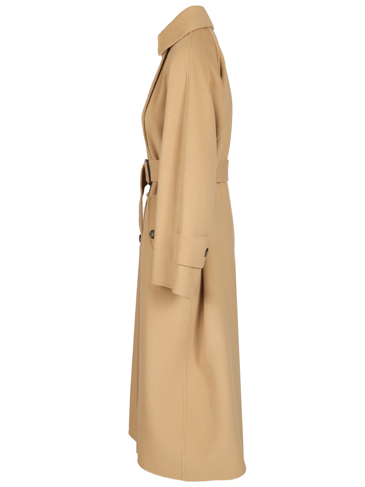 Weekend Max Mara Long Coat Cadine Coats - Marrone | 984db5aba4812dd4823e64e9abd591fab04e19e3