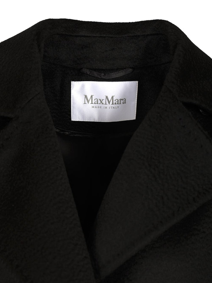 Max Mara Manuela Icon Coats - Nero | 939a00921bff4e18a348345421c13c56dfbf0cb9