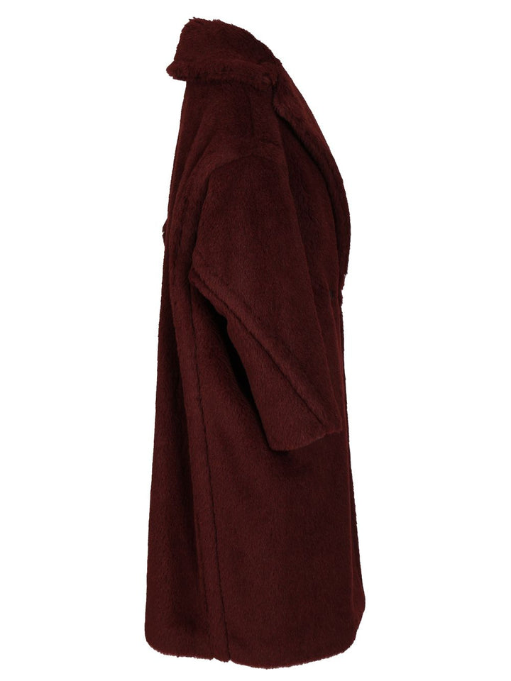 Max Mara Teddy Bear Icon Coats - Bordeaux | b754309931eec724ee525b1ac414f84c560d08f0