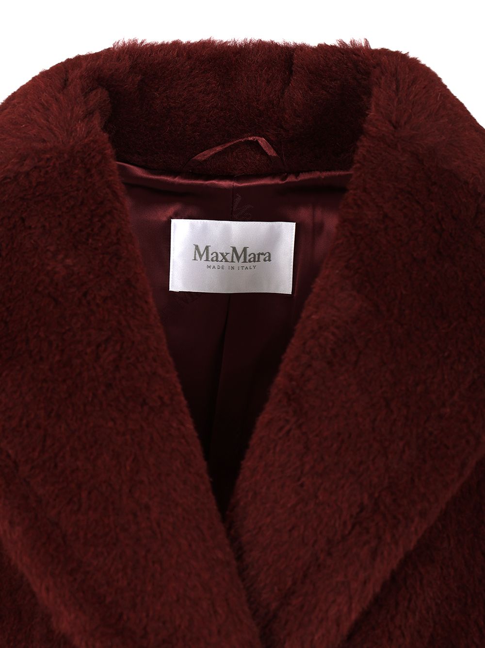 Max Mara Teddy Bear Icon Coats - Bordeaux | 3d1ddfa7d944fae0b0941384ad154179bb2b71fd