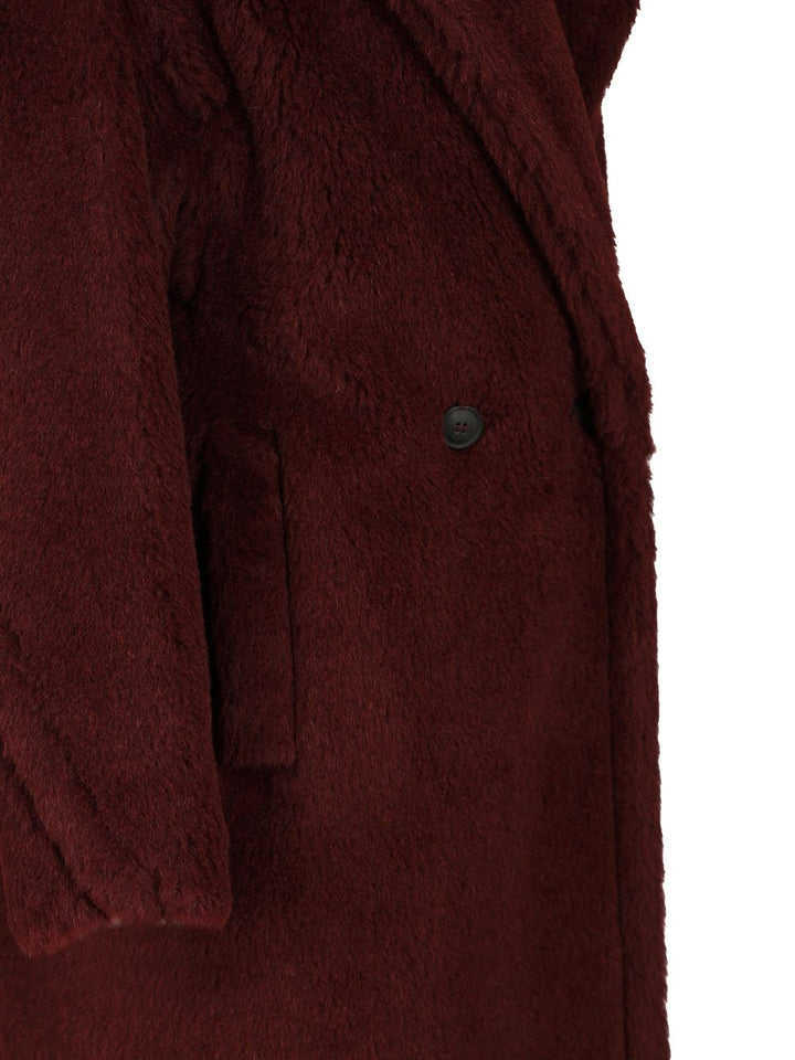 Max Mara Teddy Bear Icon Coats - Bordeaux | d869e789d16e9f353281961da74005b81be98465