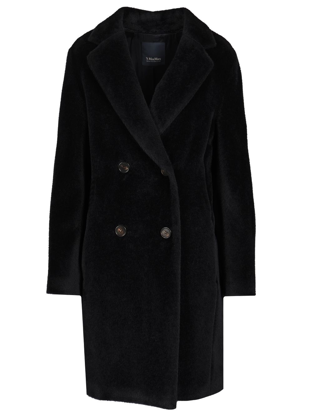 'S Max Mara Wool And Alpaca Midi Coat Coats - Blu | 4c47f44cdb84e0b97b1a07364dfa354e00a7c73a
