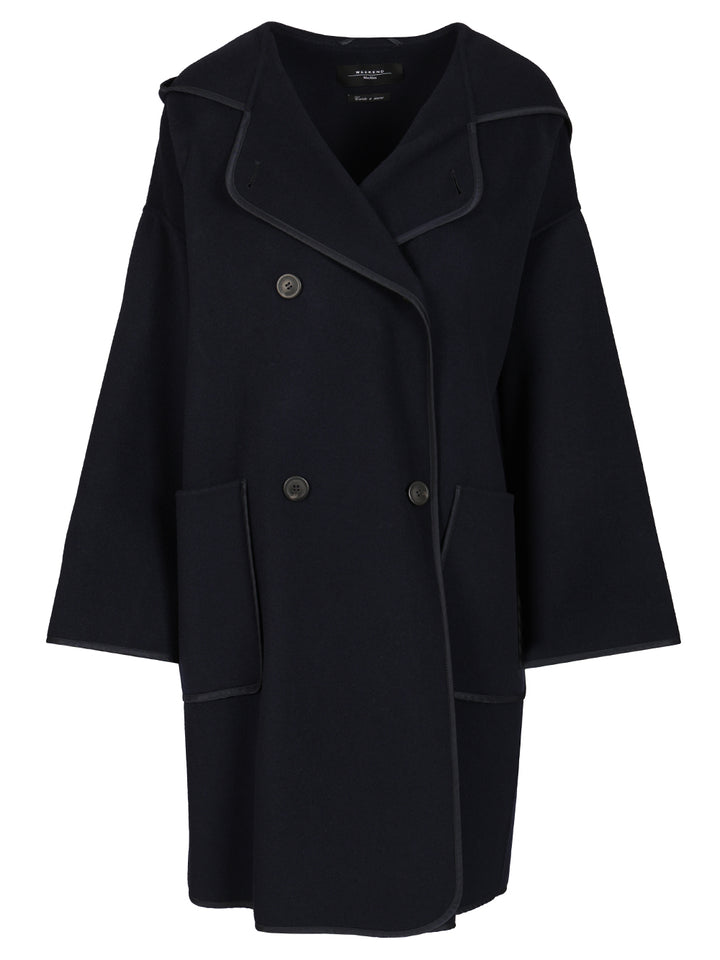 Weekend Max Mara Bergen Coat Coats - Blu | 7e45e483603a23a483e83f898bd7d665e2f73c87