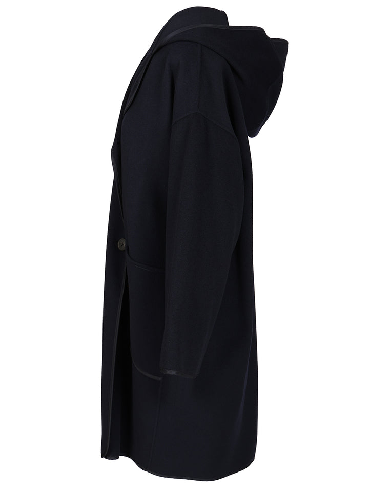Weekend Max Mara Bergen Coat Coats - Blu | 7fc7dfa5bd4f7aeb6914a592a4b2fdea95e3bde6