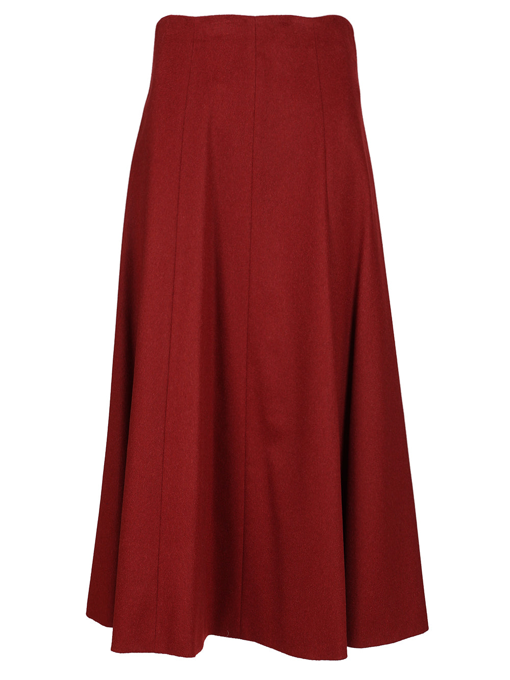 Max Mara Flared Skirt Gonne - Rosso | 138421c6f0e4ac16e0a149034059c8c3ea4cc535