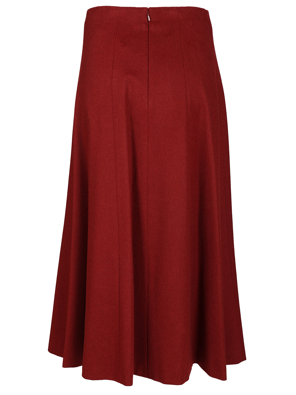 Max Mara Flared Skirt Gonne - Rosso | ee628c75aa2106de0c749cf580999321727a7461