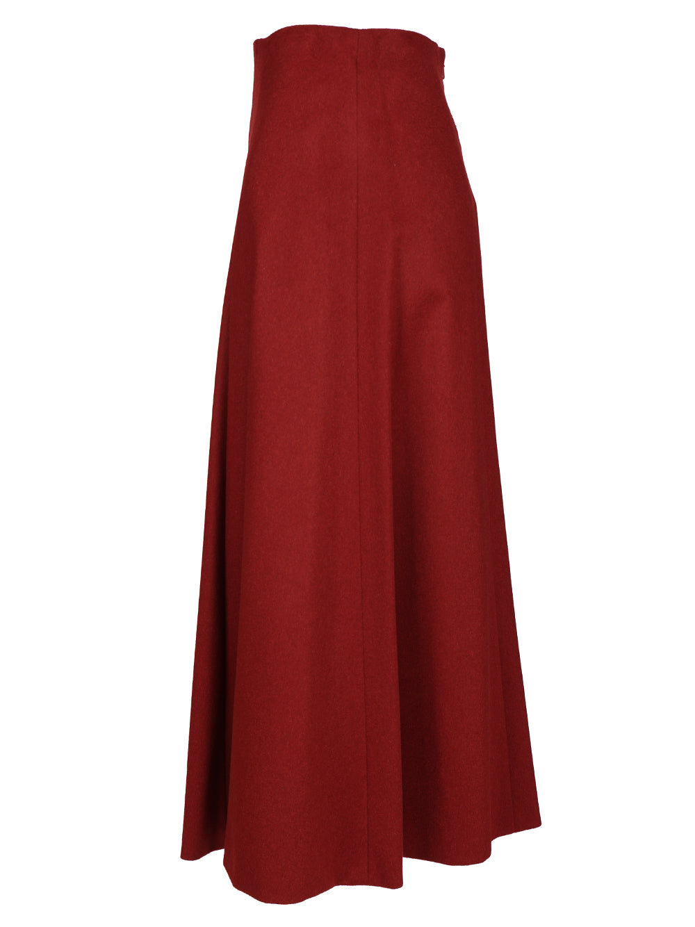 Max Mara Flared Skirt Gonne - Rosso | c7720b4f5dac249d97899035e207244110f356f1