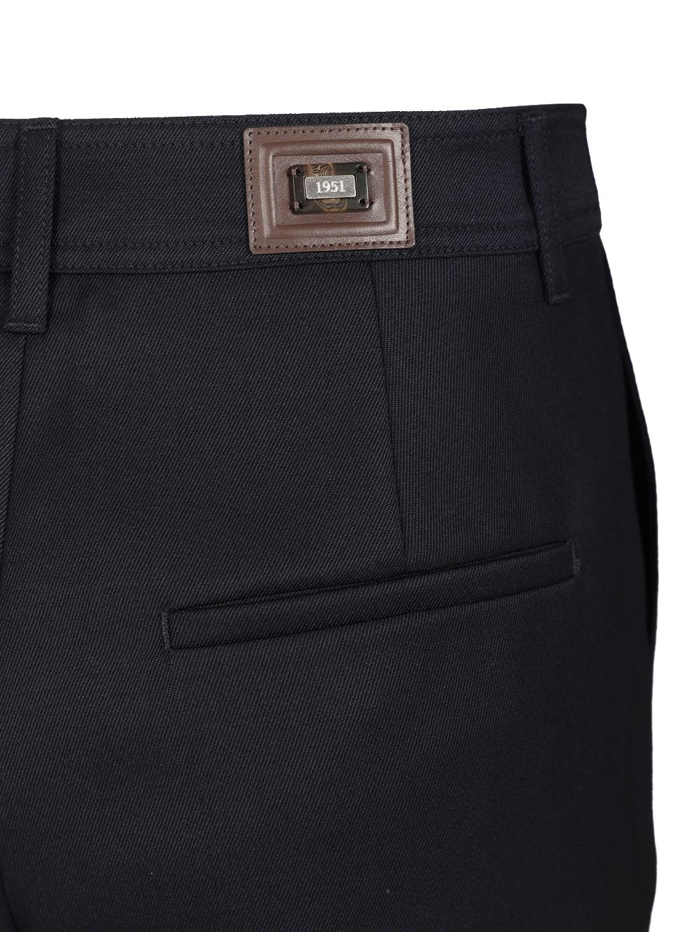 Max Mara Wool Gabardine Trousers - Blu | ca20035273e041fdac79942120fbefd1d2d54c21