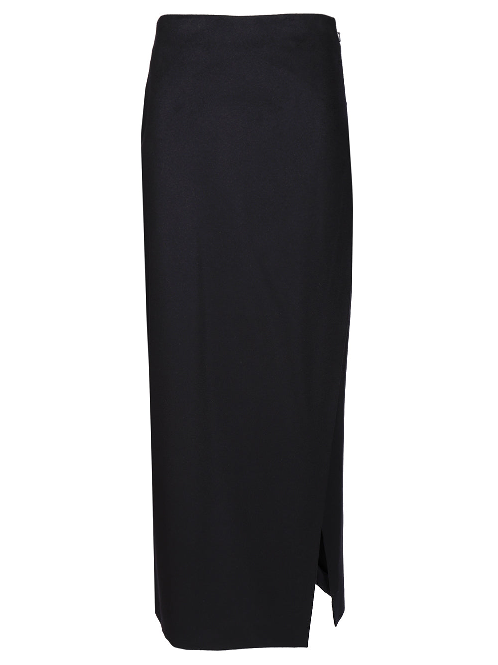 Max Mara Studio Wool Wrap Skirt Gonne - Blu | 9519c0e6b4295fbd765fa006278139a52dfe6bcf