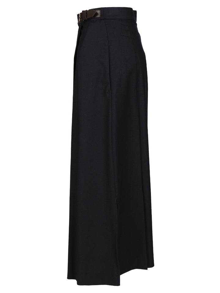 Weekend Max Mara Wool Wrap Skirt Gonne - Blu | bd2ffba0c5d11dff0331a207a887089e08ab79e7