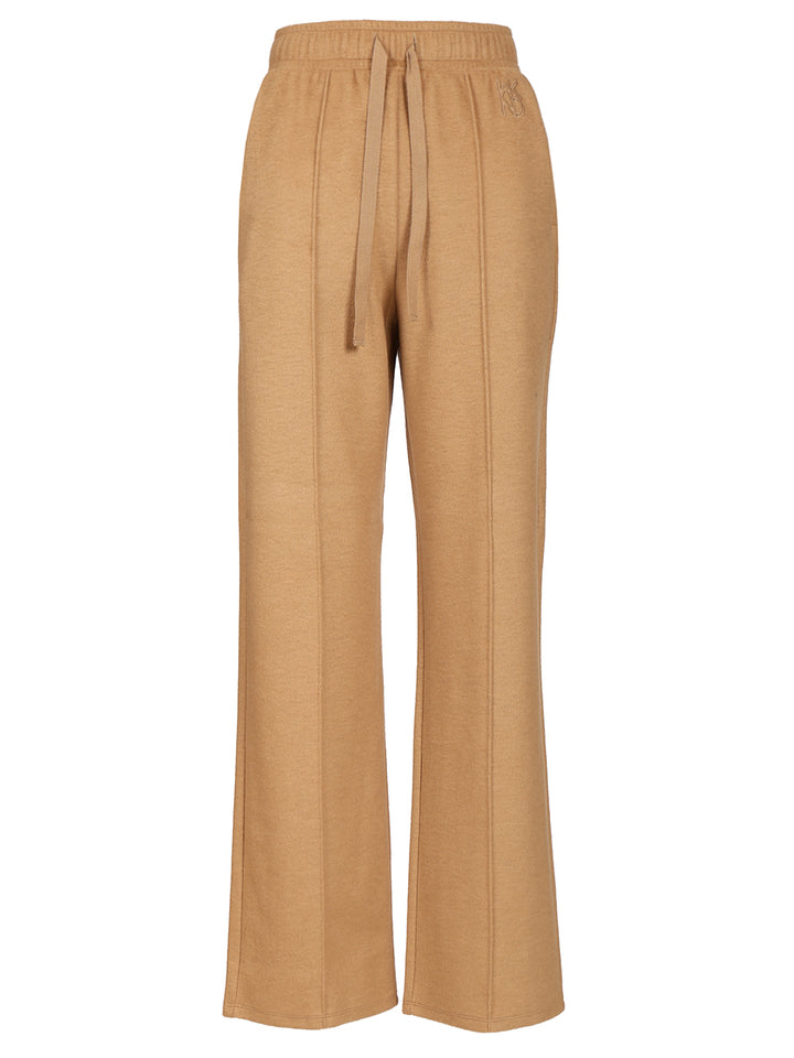 Weekend Max Mara Sponda Jersey Trousers - Marrone | 0462f6ec849e8cf5e31cd63b650d392e0700c1b0