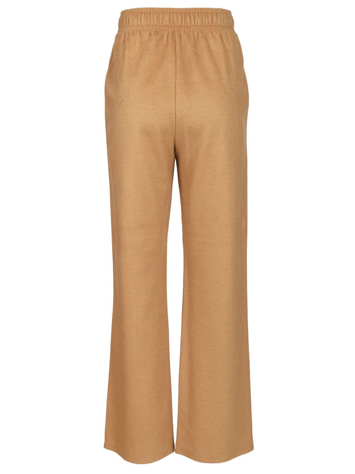 Weekend Max Mara Sponda Jersey Trousers - Marrone | 7187bd00fd2cc4f2d58a778b2ee91b1644e7f1f7