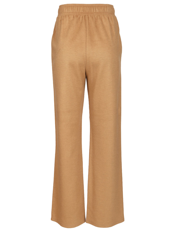 Weekend Max Mara Sponda Jersey Trousers - Marrone | 516b6cb3ecd3fd1185294041ea404ab5a01cc7ea