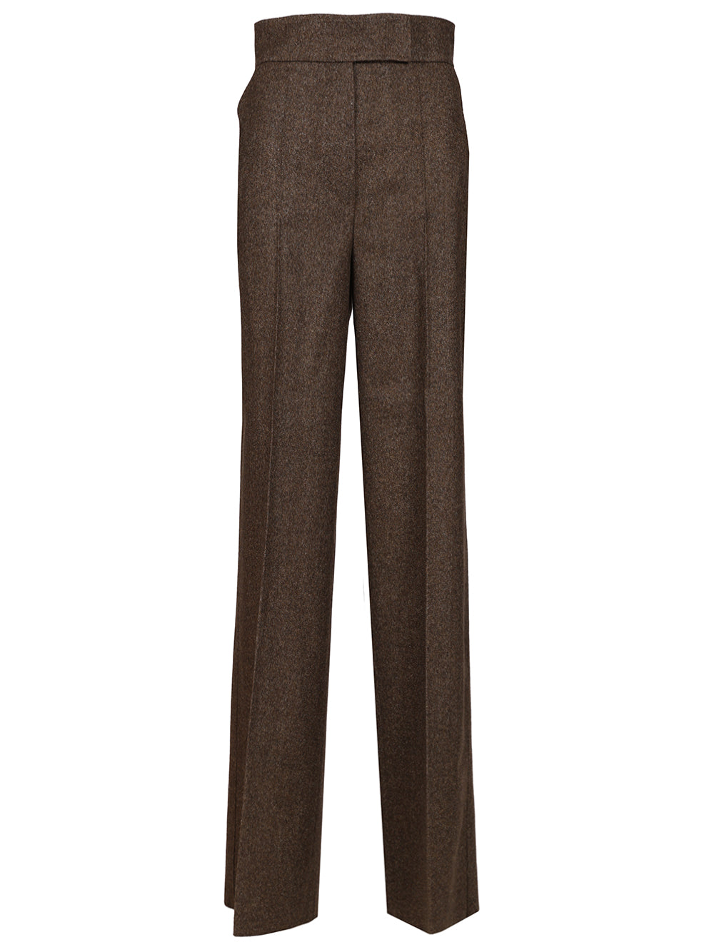 Max Mara Wide Leg Trousers - Marrone | e3381c475f7cee9ba014ca98a685ef513045f4b7