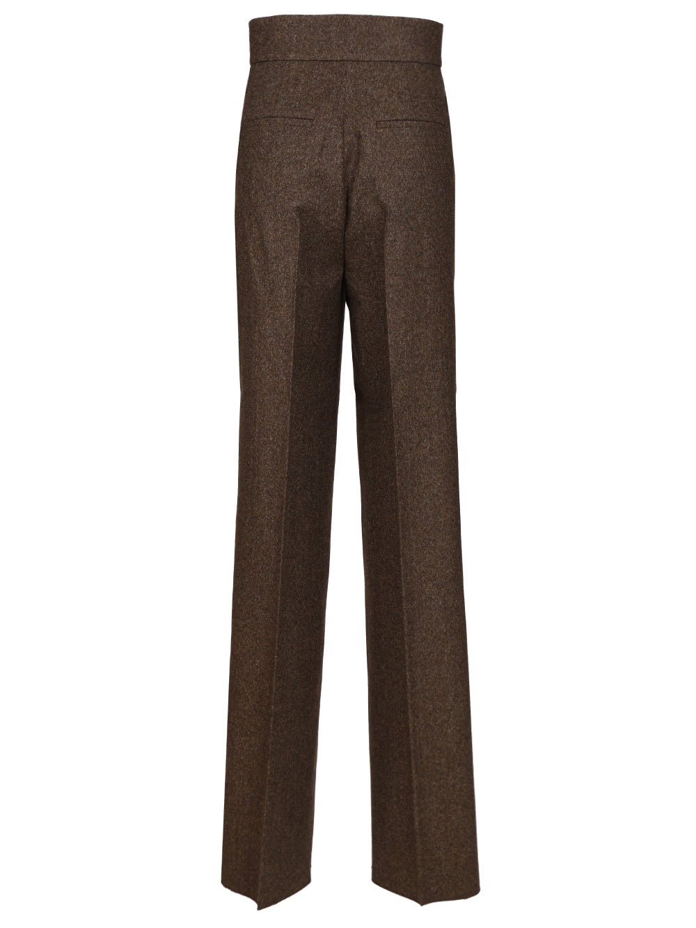 Max Mara Wide Leg Trousers - Marrone | 110e1de9f5fbab010d16a4df7f6f8ccbb29cf2a9