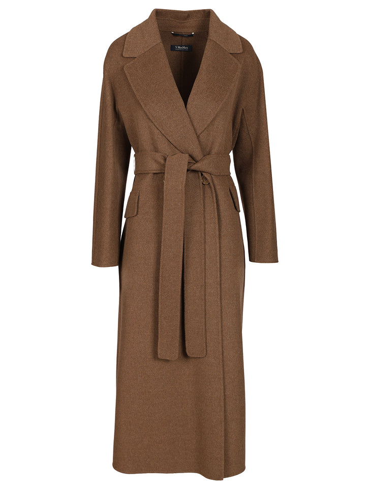 'S Max Mara Oversized Wool Coat Coats - Marrone | ec29a0a6b82fd2c2f0654e657ab66fc21fe8fc20