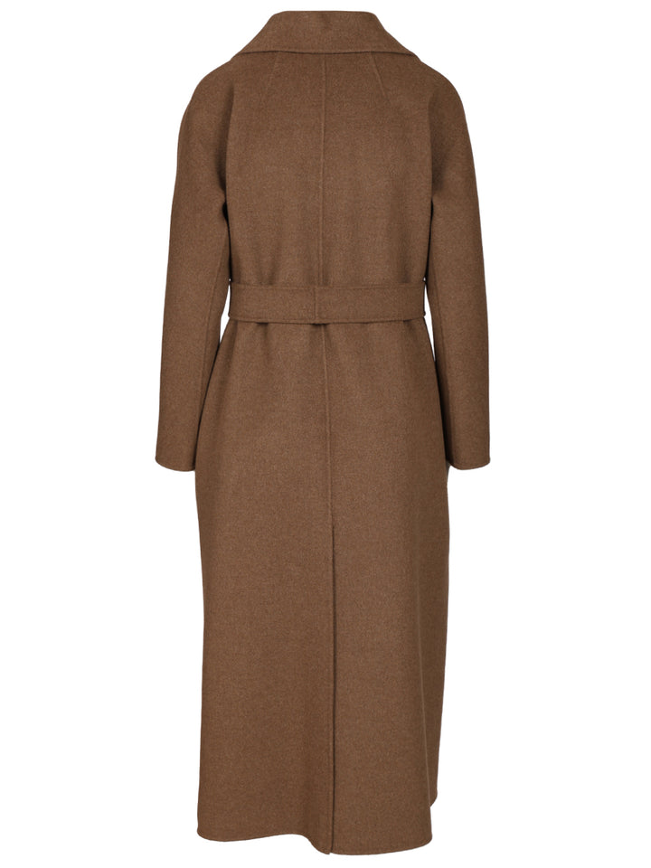 'S Max Mara Oversized Wool Coat Coats - Marrone | 44dae71e956c576bed81402d2a7936b3bfb736d3
