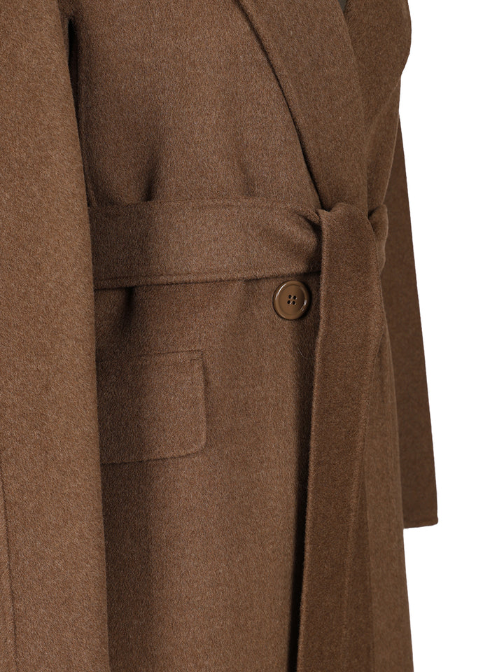 'S Max Mara Oversized Wool Coat Coats - Marrone | 259bd1fa78b37b225fdf60cdd9122e80b046dd15