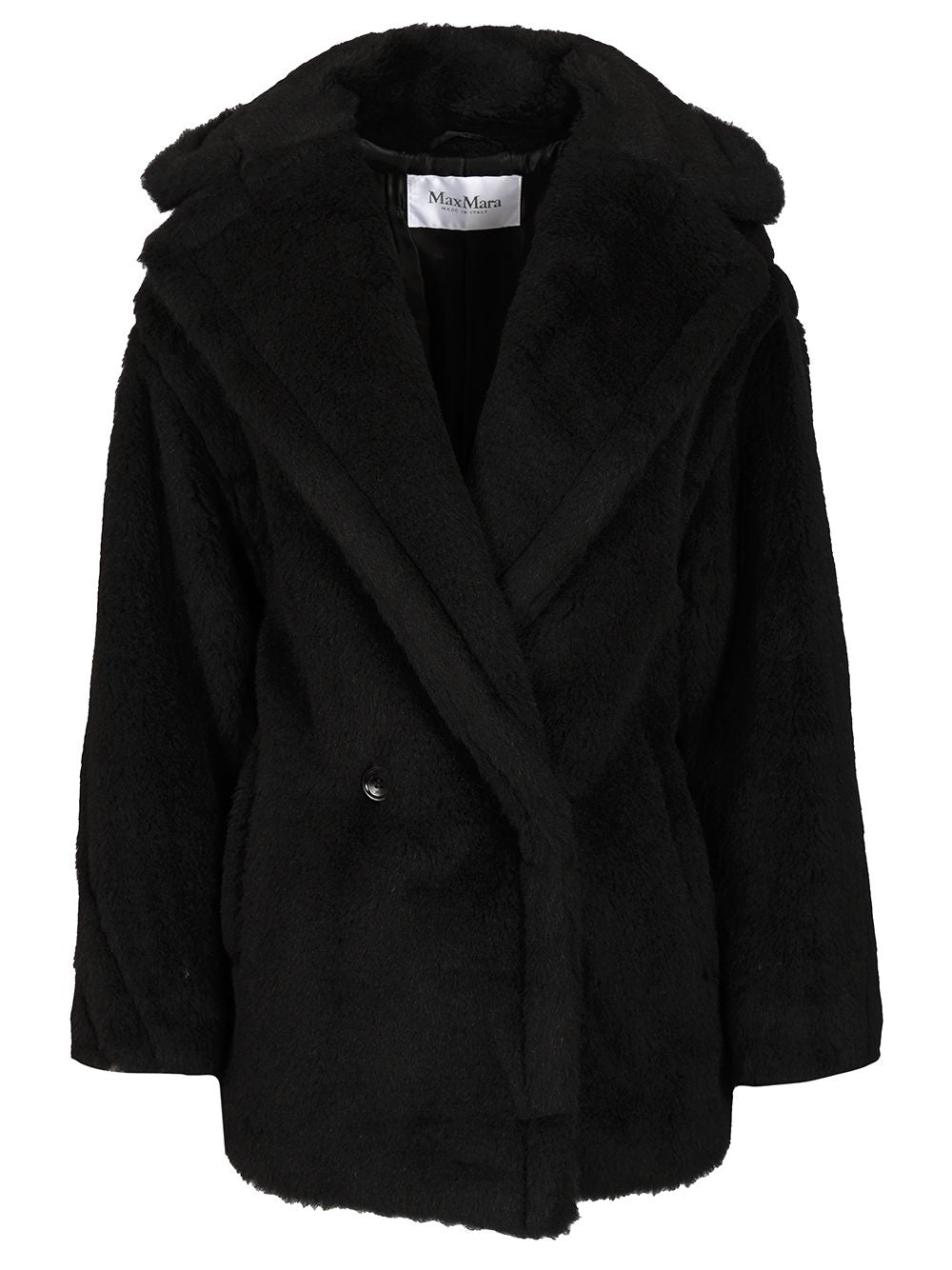 Max Mara Teddy Bear Icon Coats - Nero | 685ff11425dc8896a27afbc574a6b1807004a218