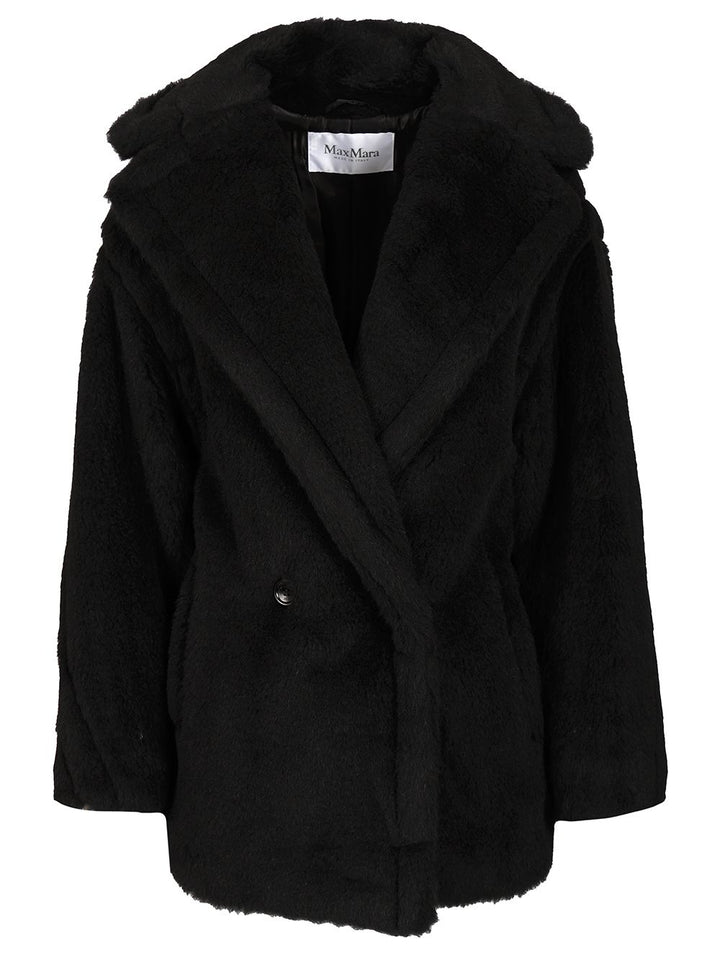 Max Mara Teddy Bear Icon Coats - Nero | 685ff11425dc8896a27afbc574a6b1807004a218