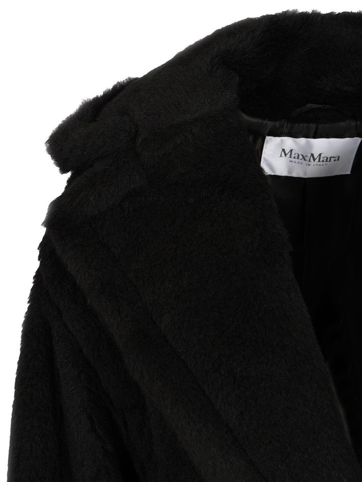 Max Mara Teddy Bear Icon Coats - Nero | d69d53ffe5a626c0ccc46e392e862c1b4c90f33e