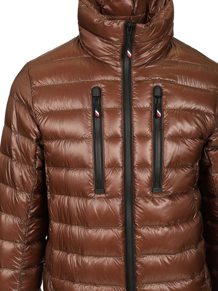 Moncler Grenoble Hers Short Down Jacket Coats - Marrone | 9c10e4c6b06358c199cdc5105283c0101cf8ff9f